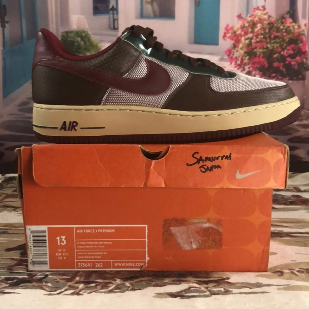 NWB Nike Air Force 1 Samurai - Picture 4 of 10